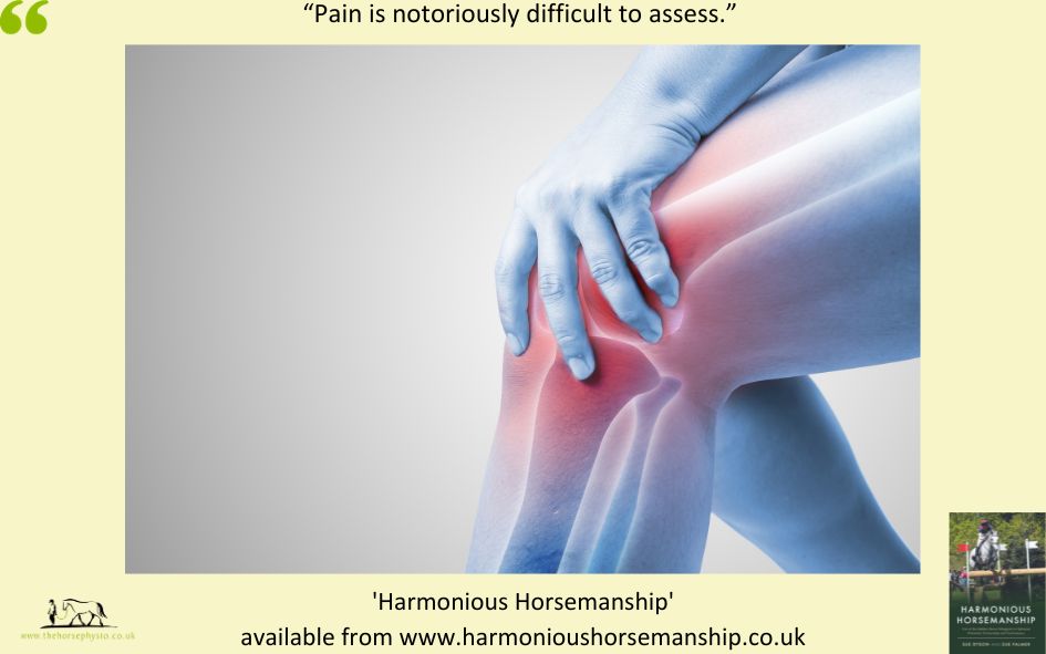Pain is notoriously difficult to assess. 