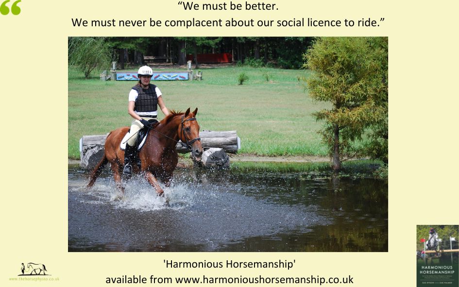 “We must be better. 
We must never be complacent about our social licence to ride.” 